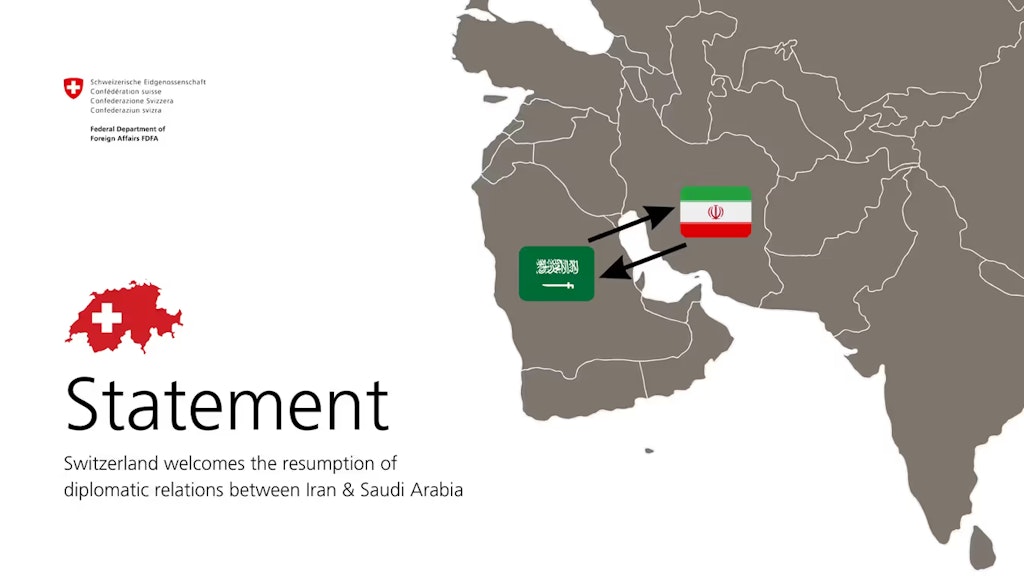 Statement Saudi Arabia / Iran