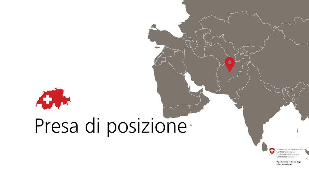 Presa di posizione Afghanistan