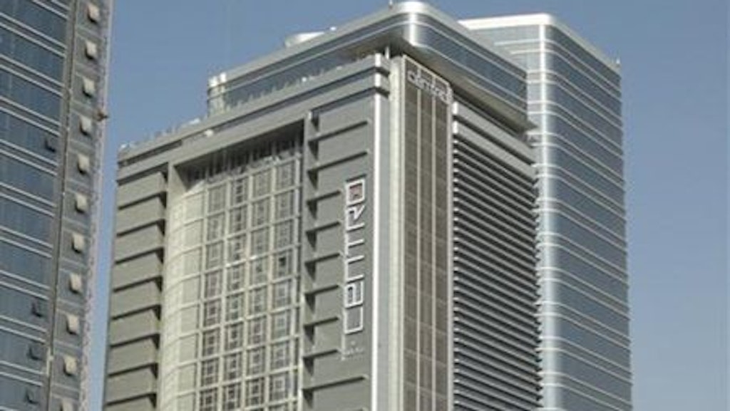 Swiss embassy building in the United Arab Emirates