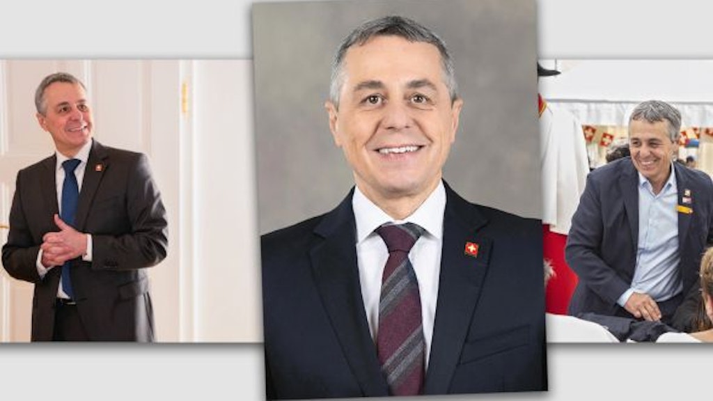 Porträt von Bundesrat Ignazio Cassis