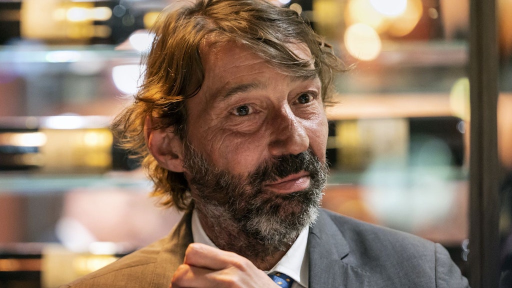 Portrait photo of Michele Foletti, mayor of Lugano.  