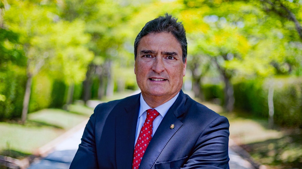 Porträt von Hanspeter Mock, Schweizer Botschafter in Brasilien.