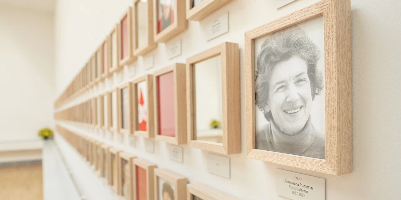 Innenansicht des neuen «salle Francesca Pometta» im Bundeshaus West.