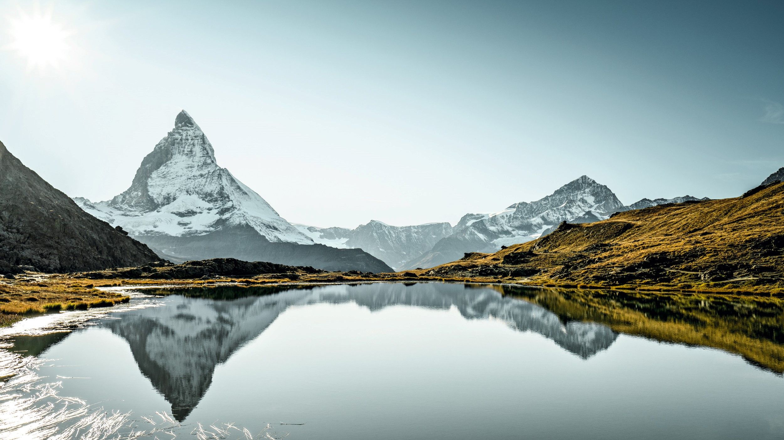 Matterhorn und Riffelsee