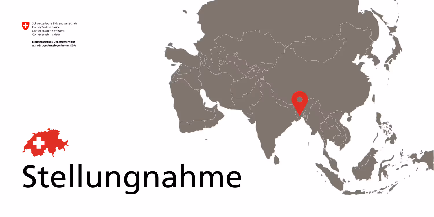 Infografik mit einer Karte, auf welcher das Bangladesch hervorgehoben ist.