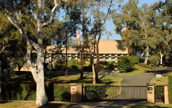 Nachhaltige Schweizer Botschaft in Canberra, Australien.