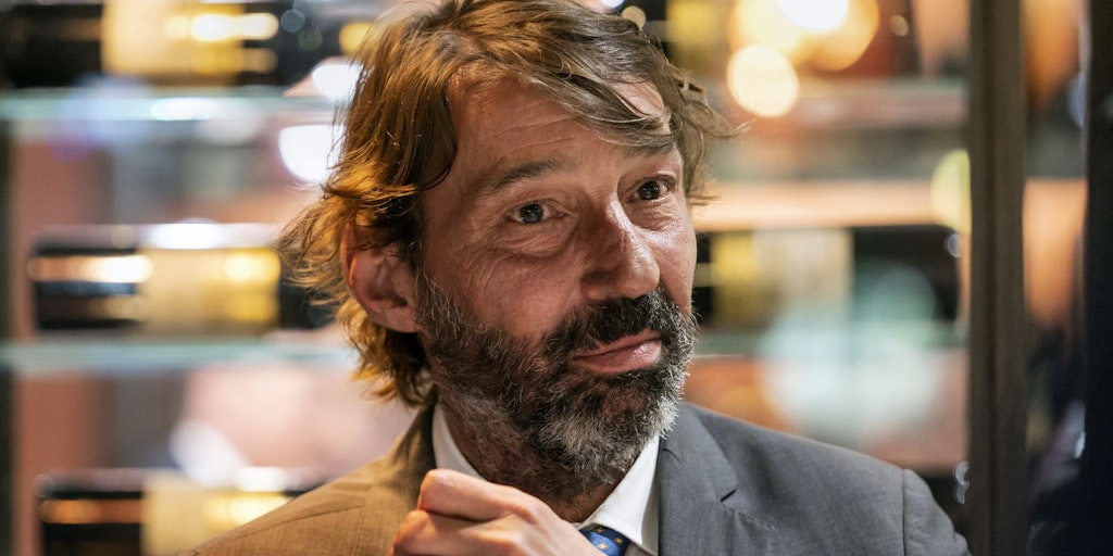 Porträt von Michele Foletti, Stadtpräsident von Lugano.