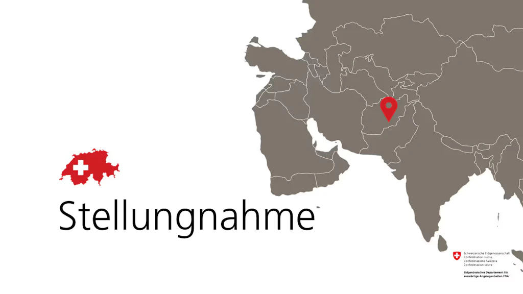 Stellungnahme Afghanistan