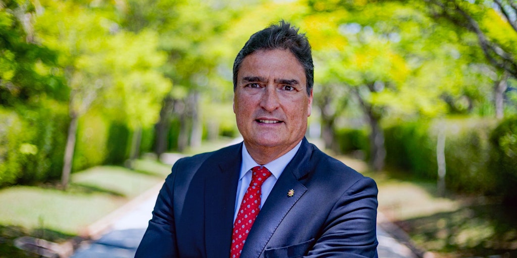 Porträt von Hanspeter Mock, Schweizer Botschafter in Brasilien.