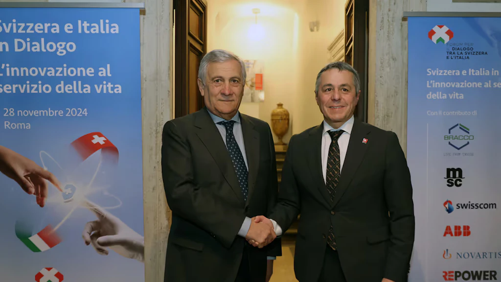 Ignazio Cassis and Antonio Tajani opened the seventh edition of the Forum for Dialogue between Switzerland and Italy.