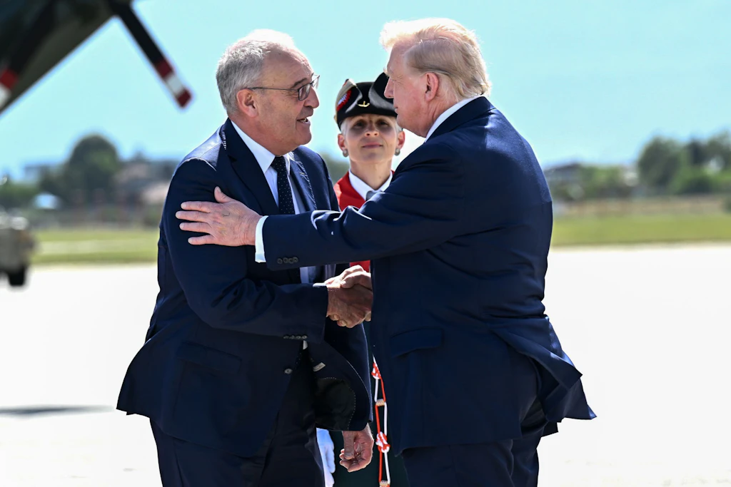 US President Donald J. Trump has arrived in Geneva to attend the G7 Summit.