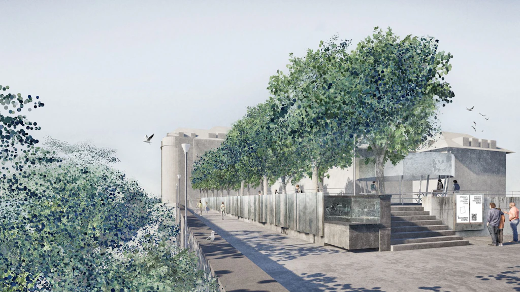 The concept for the ‘unfolded minute’ memorial site was selected by the jury from among eleven proposals.