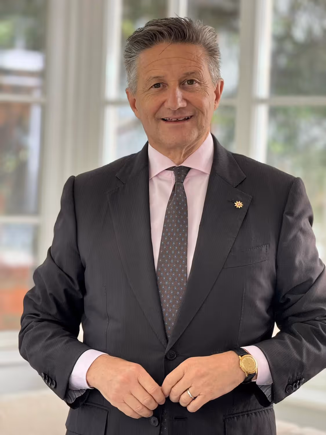 Portrait photo of Ambassador Massimo Baggi. 