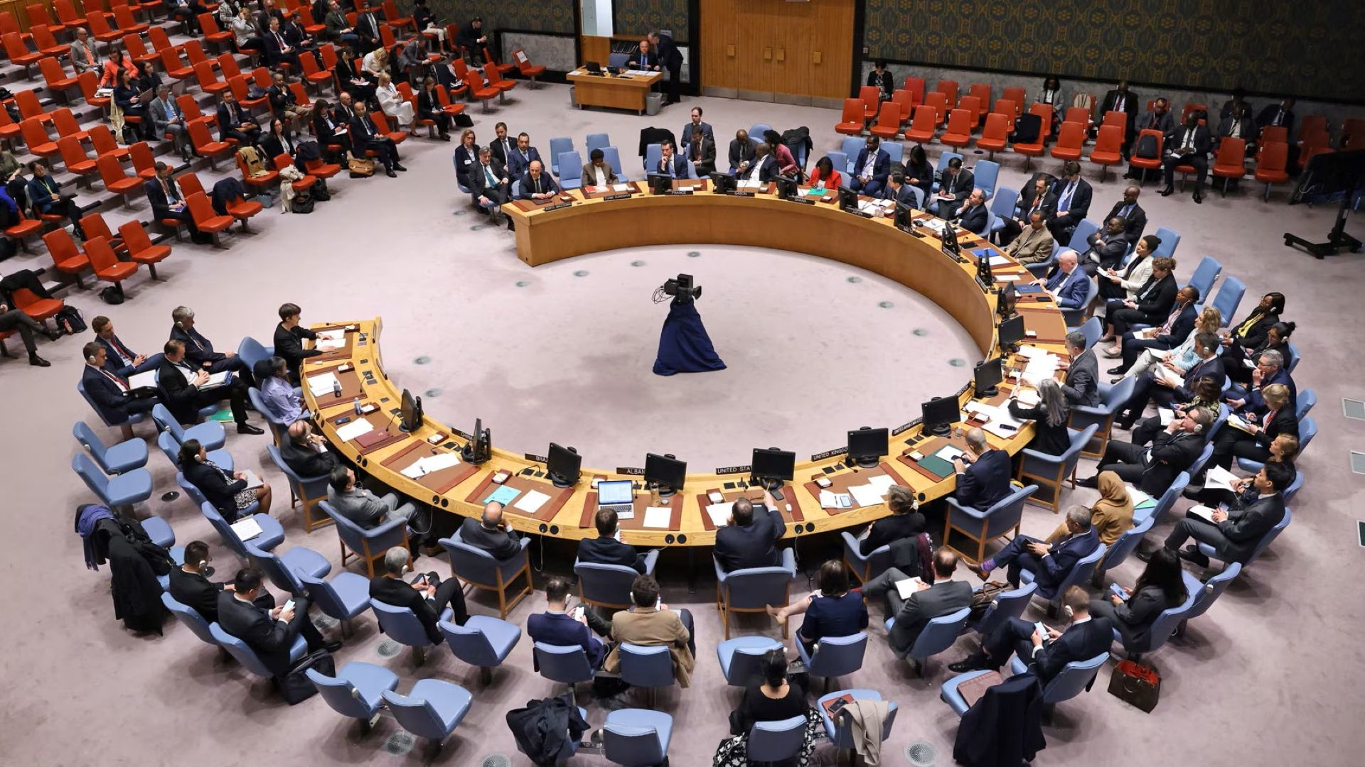 La salle du Conseil de sécurité de l’ONU.