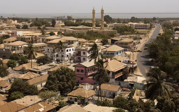 Vue sur la capitale gambienne Banjul