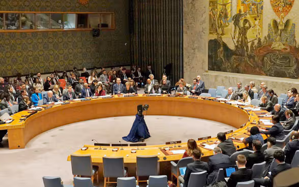 Le Conseil de sécurité de l'ONU se réunit à New York.