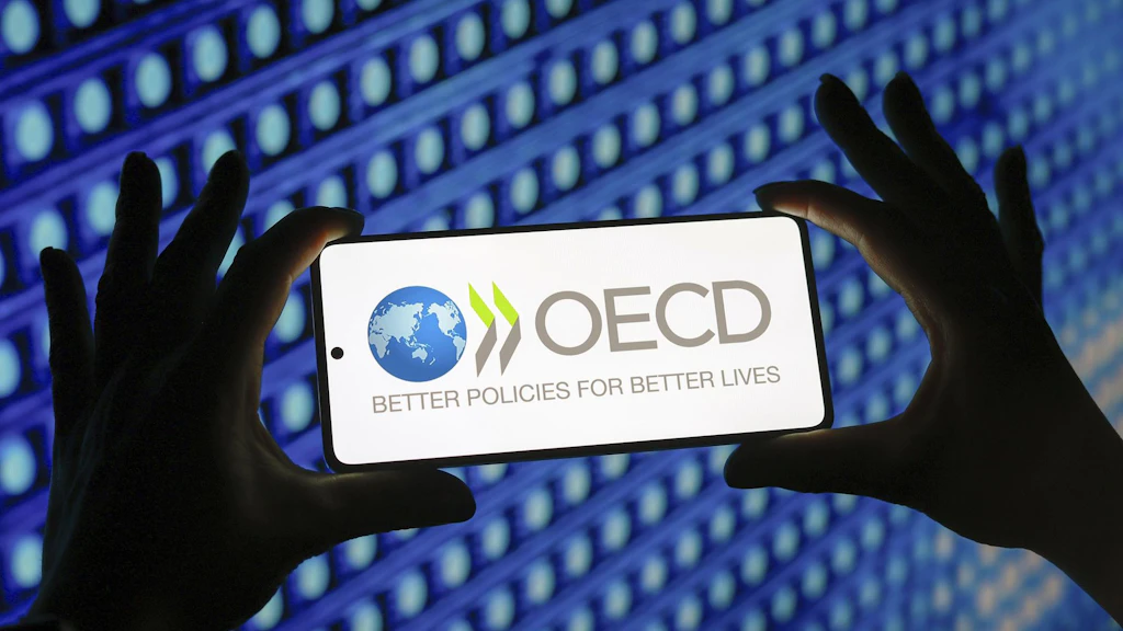 Logo de l’OCDE.