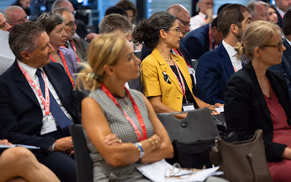 Ambasciatori e ambasciatrici lavorano a gruppi.