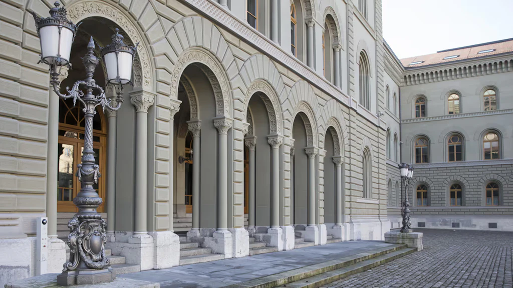Ala ovest del Palazzo federale.