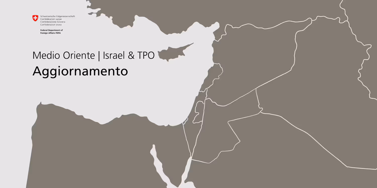 Mappa del Medio Oriente.