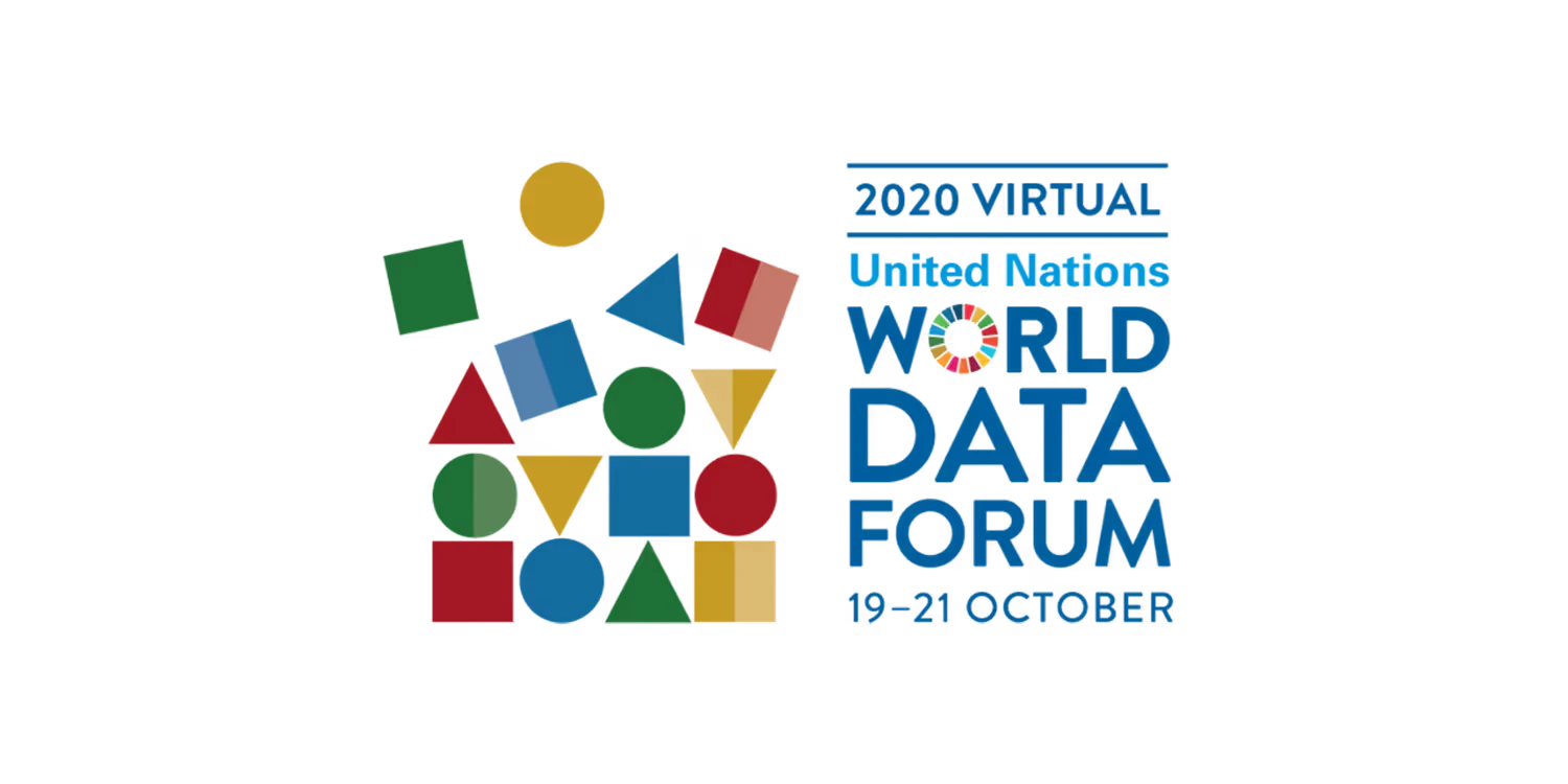 Il logo del Forum mondiale delle Nazioni Unite sui dati 2020.